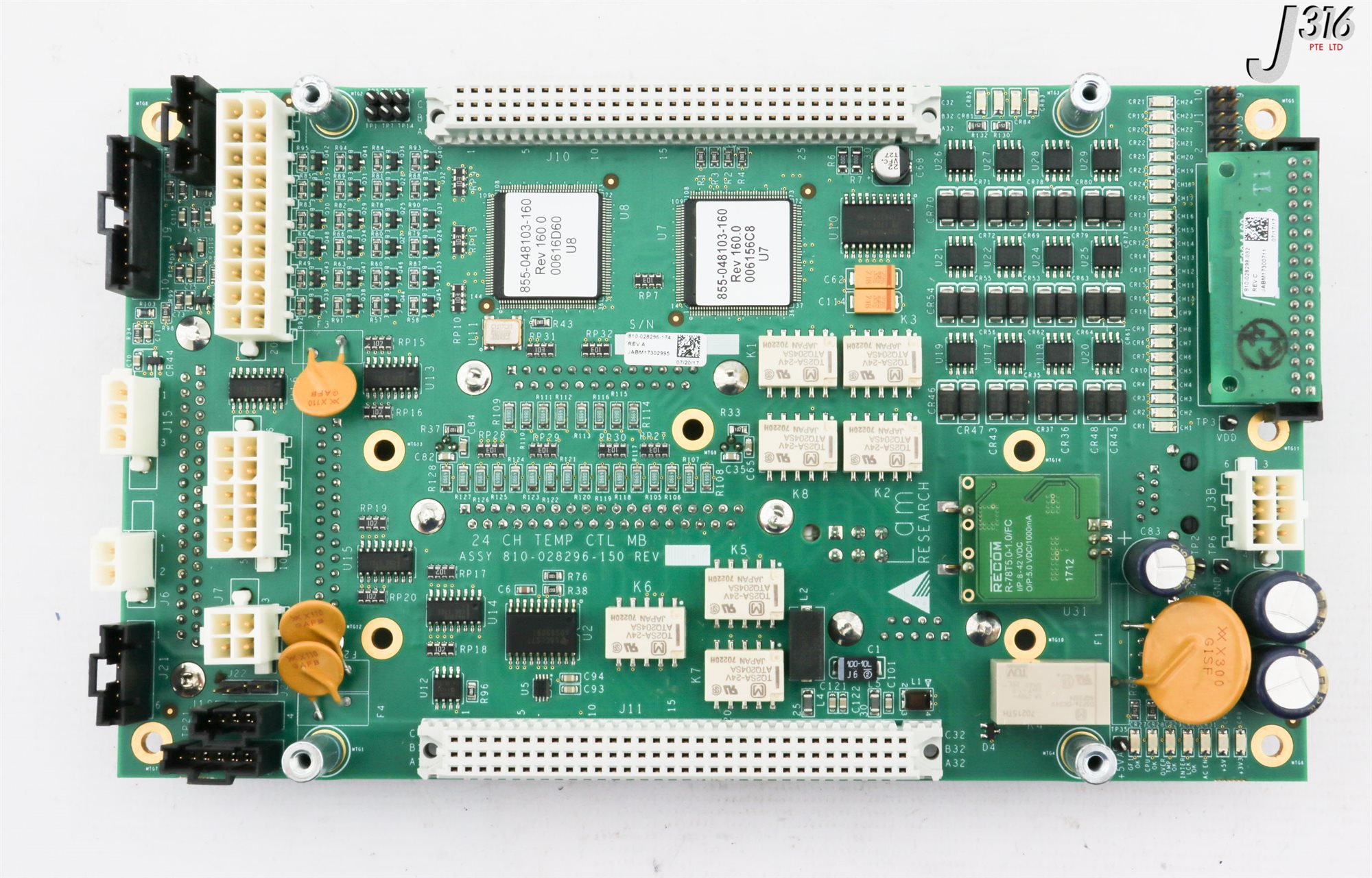 ハイQ 33532 LAM RESEARCH PCB ASSY, 24 CH TEMP CTL MB, 810-028296-150 810